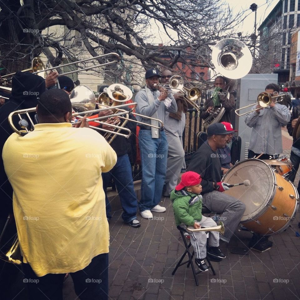 When the saints go marching in!