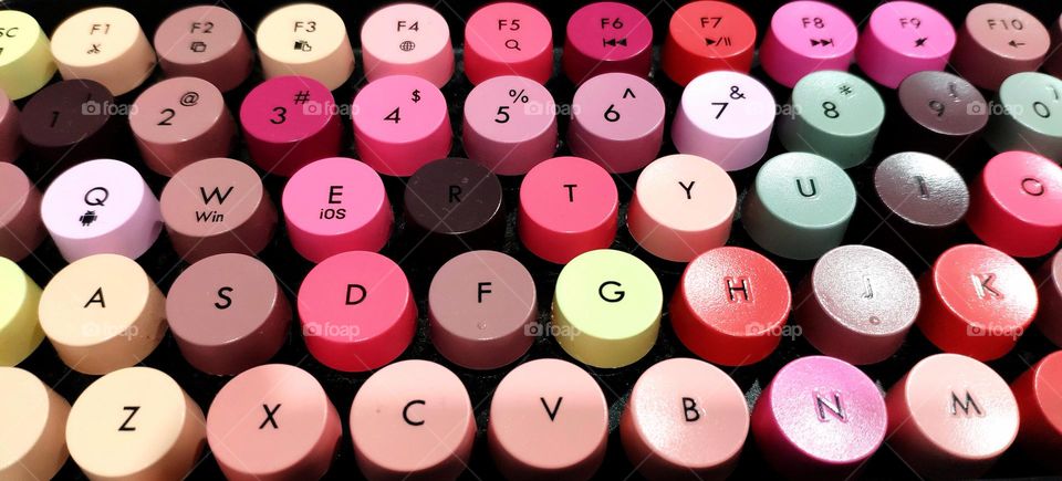 Colourful Keyboard