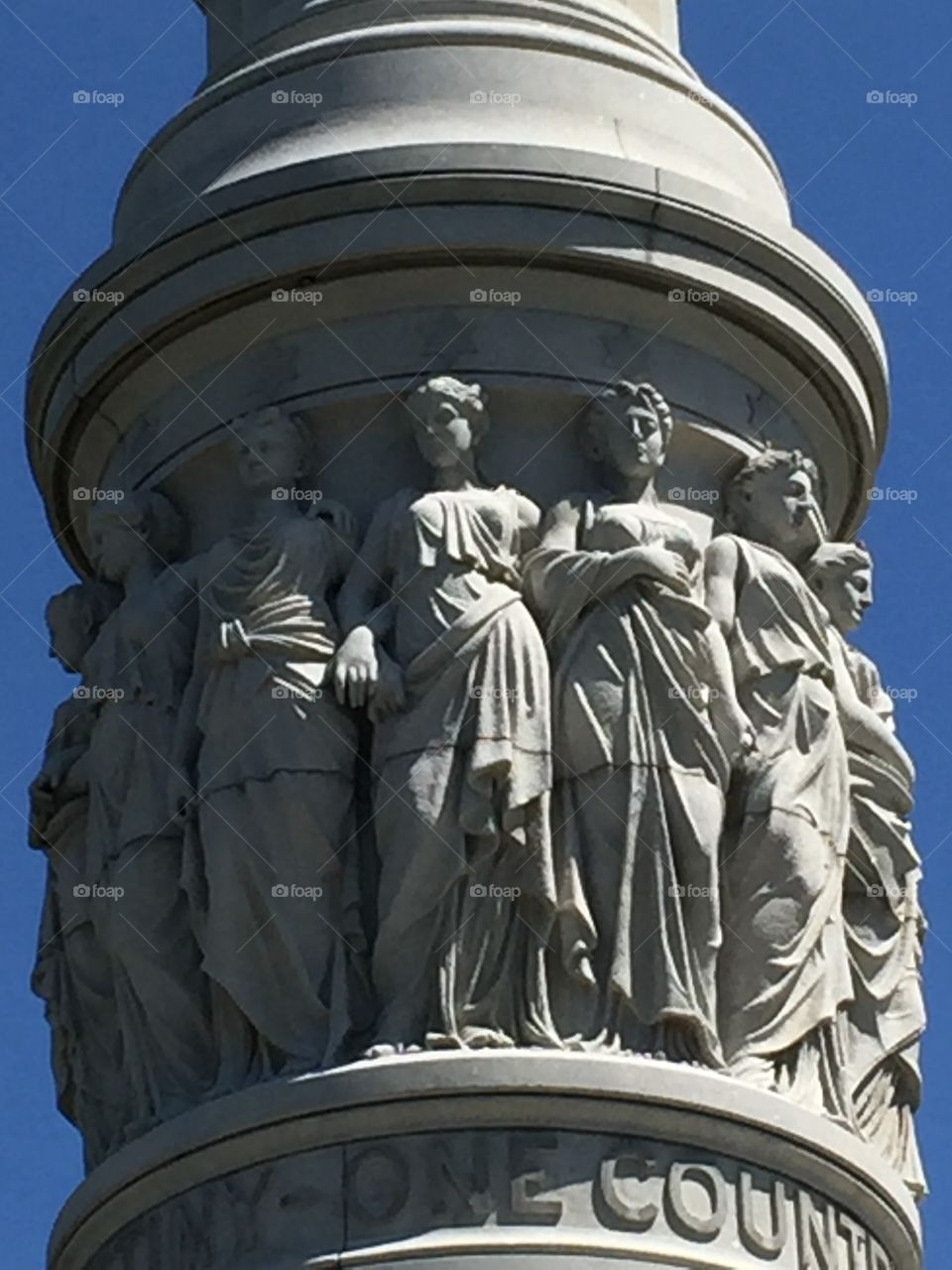 Monument close up