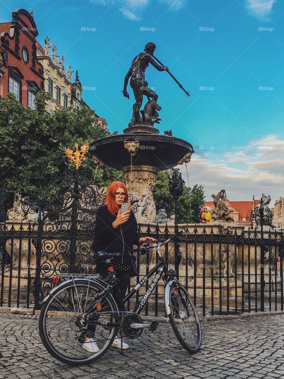 Biking in Gdansk