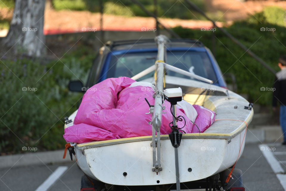 Ready for boating during summer vacation