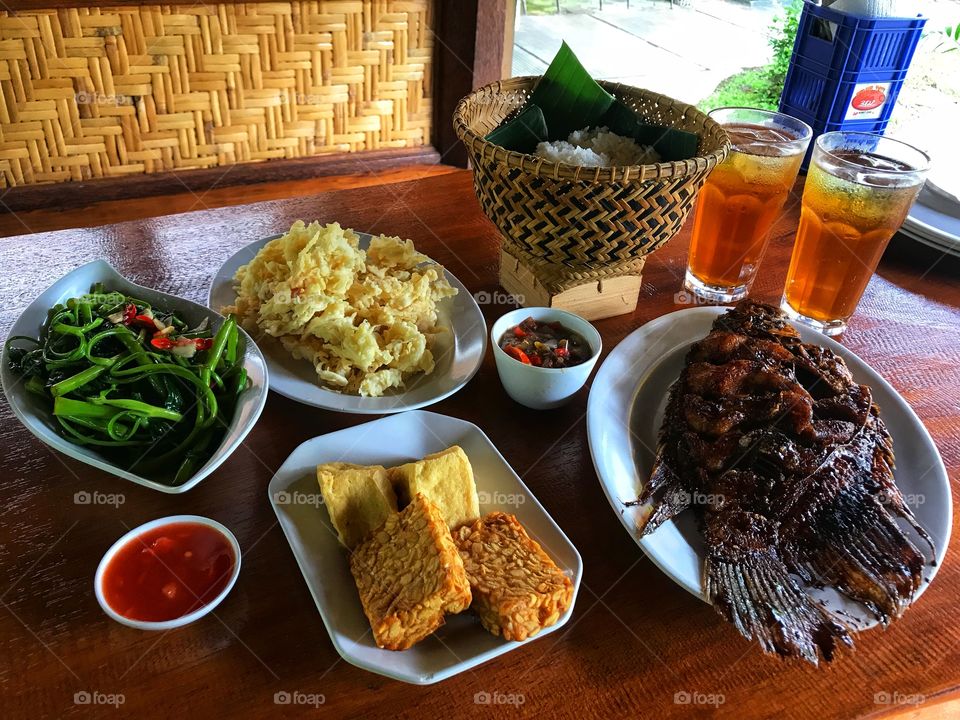 Traditional Sundanese Menu
