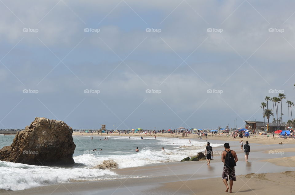 Corona del Mar beach