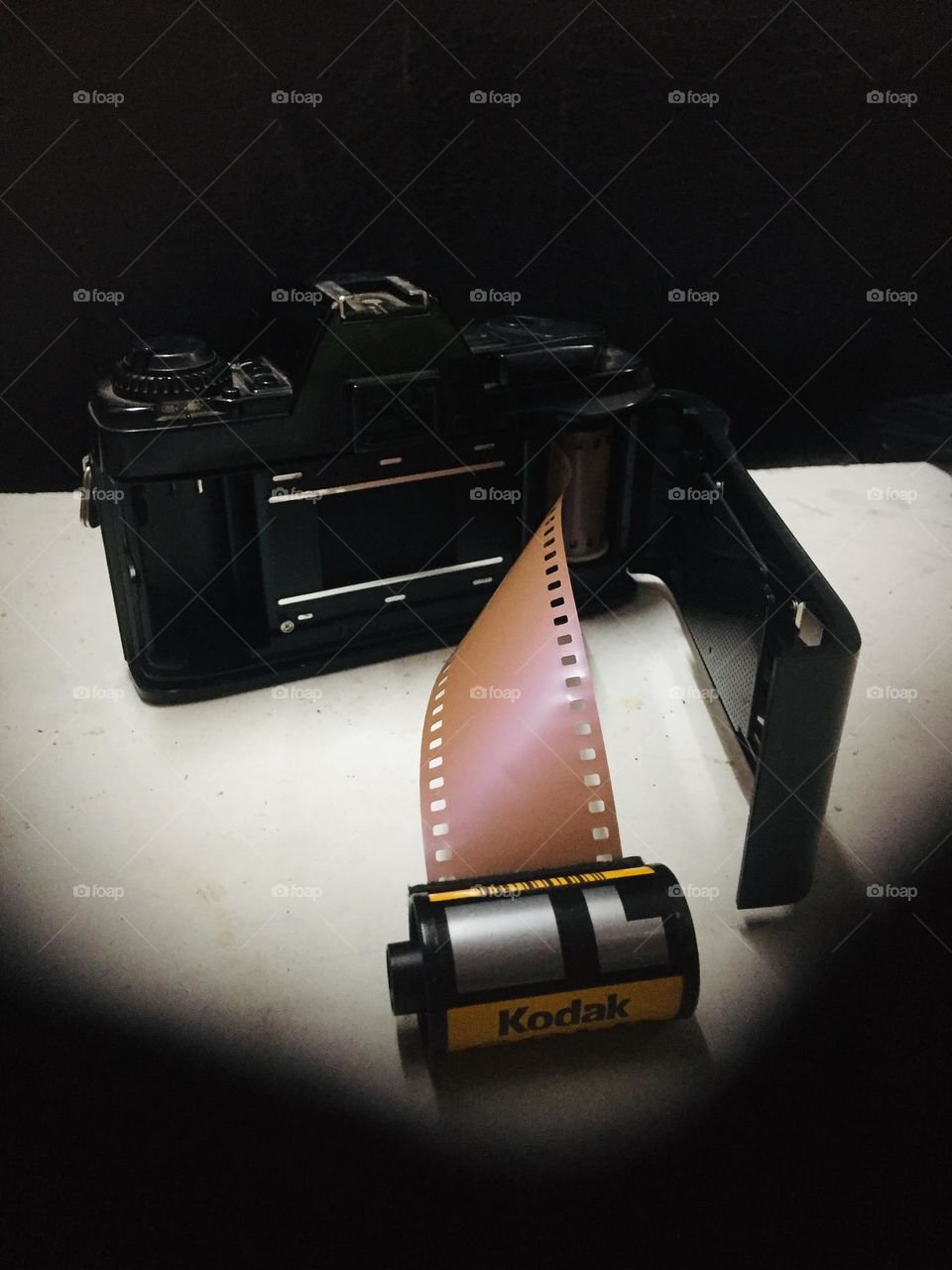 Camera and film