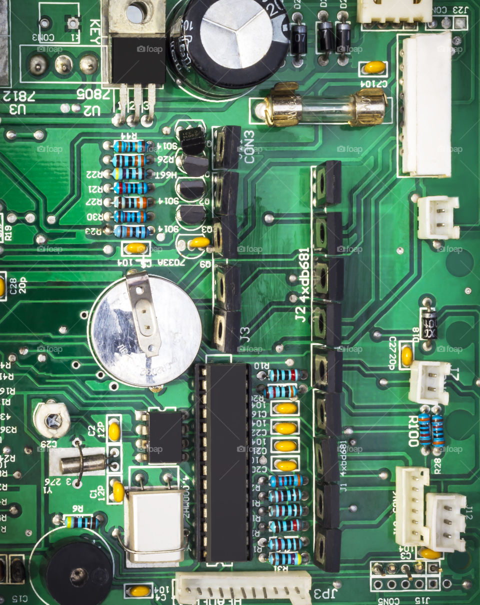 Green electronic circuit board