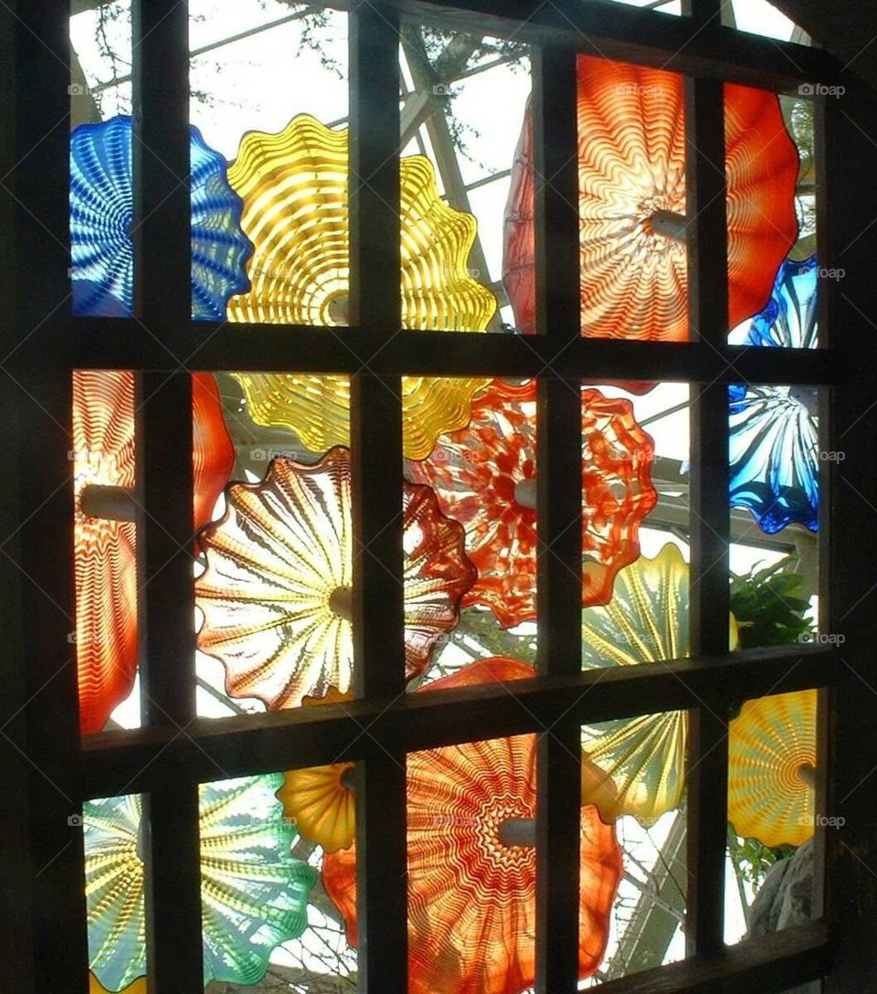 Colorful glass
