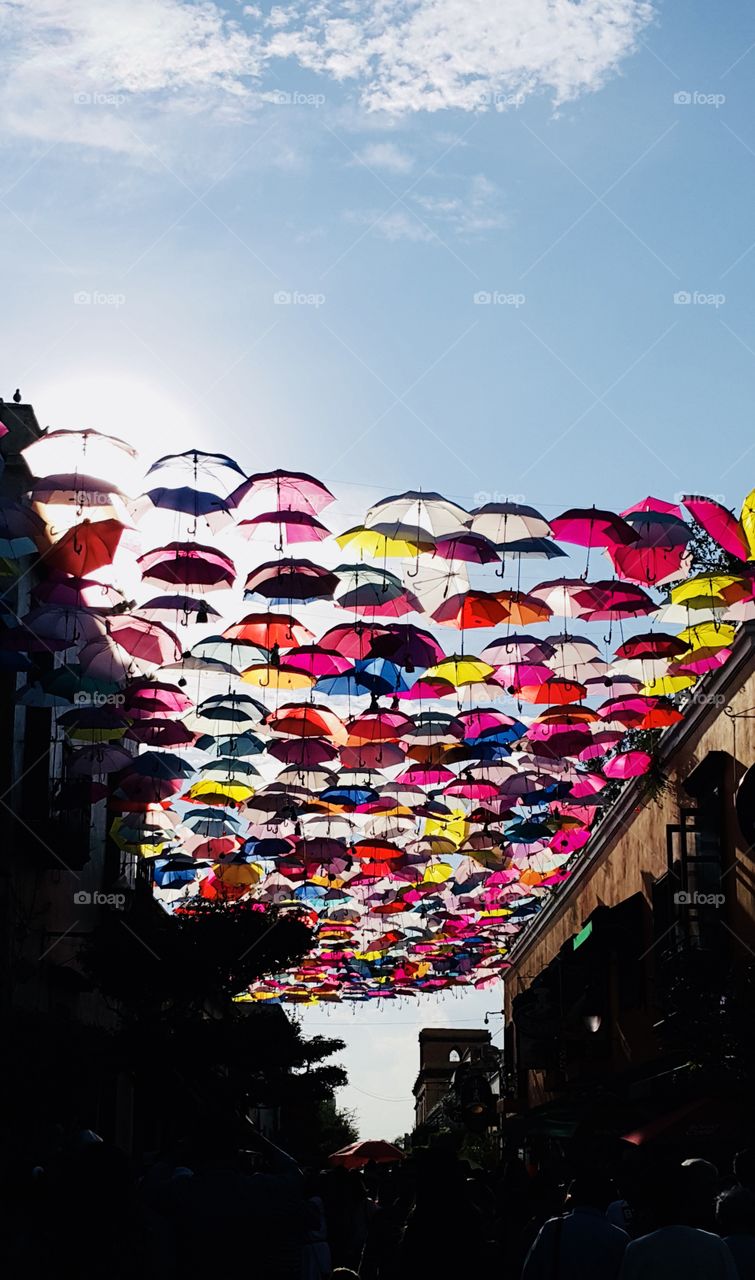 Umbrella sky 