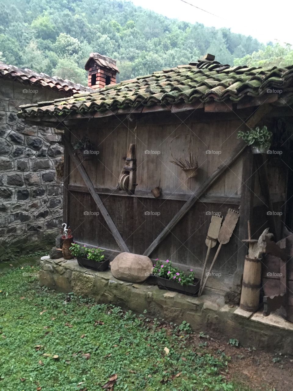 Old house in the village 