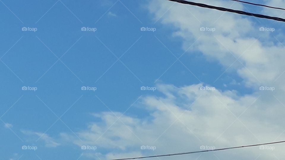 Beautiful cloud in the sky Indian village