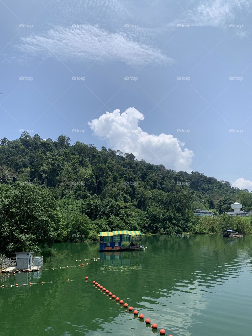 Boat house in Pulau Banding