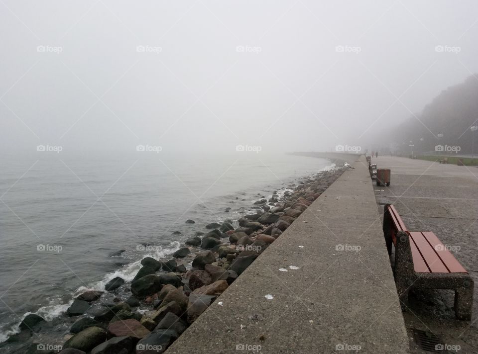 Sea, Beach, Water, Landscape, Seashore