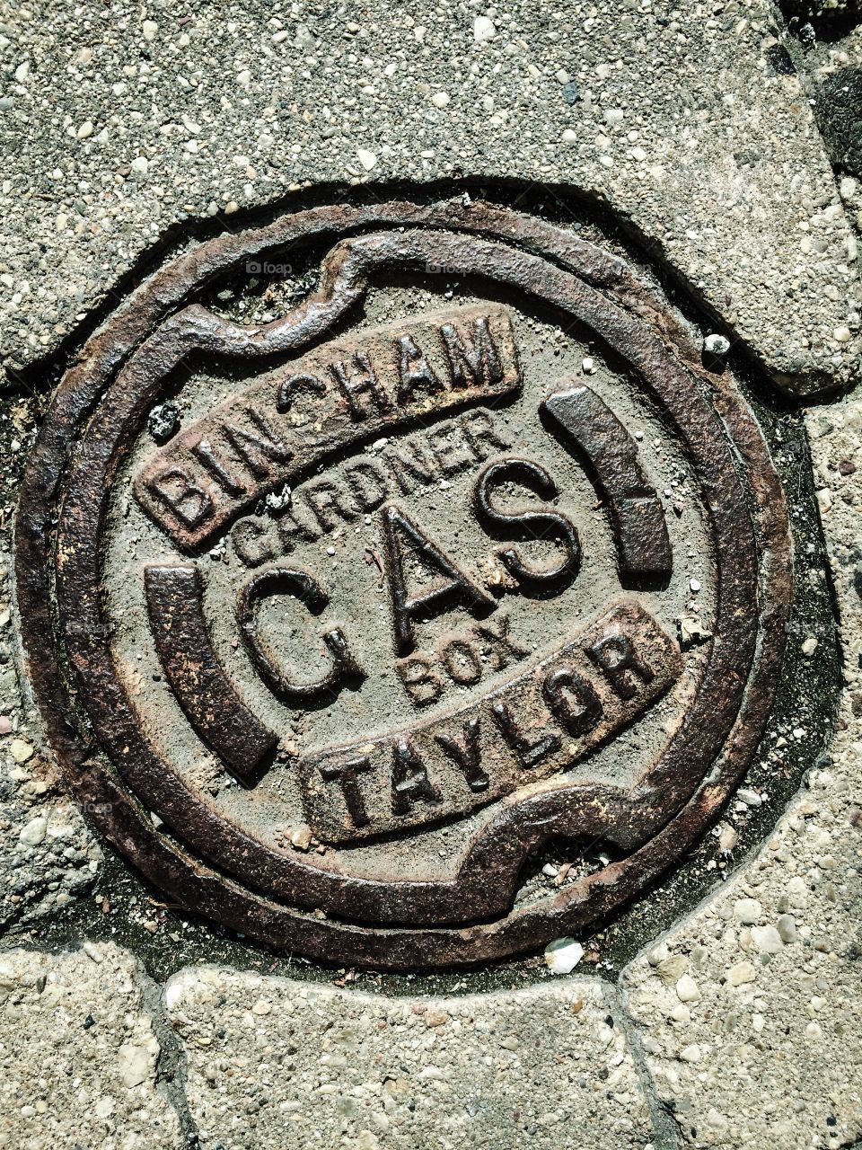 Gas meter cap. Right under our feet is some pretty interesting stuff. 