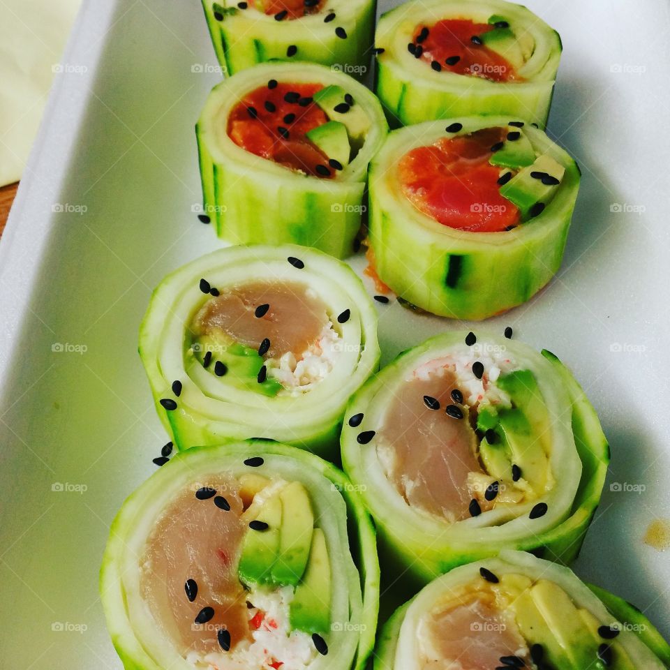 Healthy Sushi Rolls
