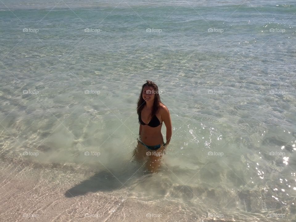 Girl on the beach