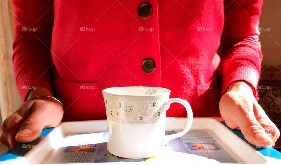 A cup of tea is the best way to wish good morning😊