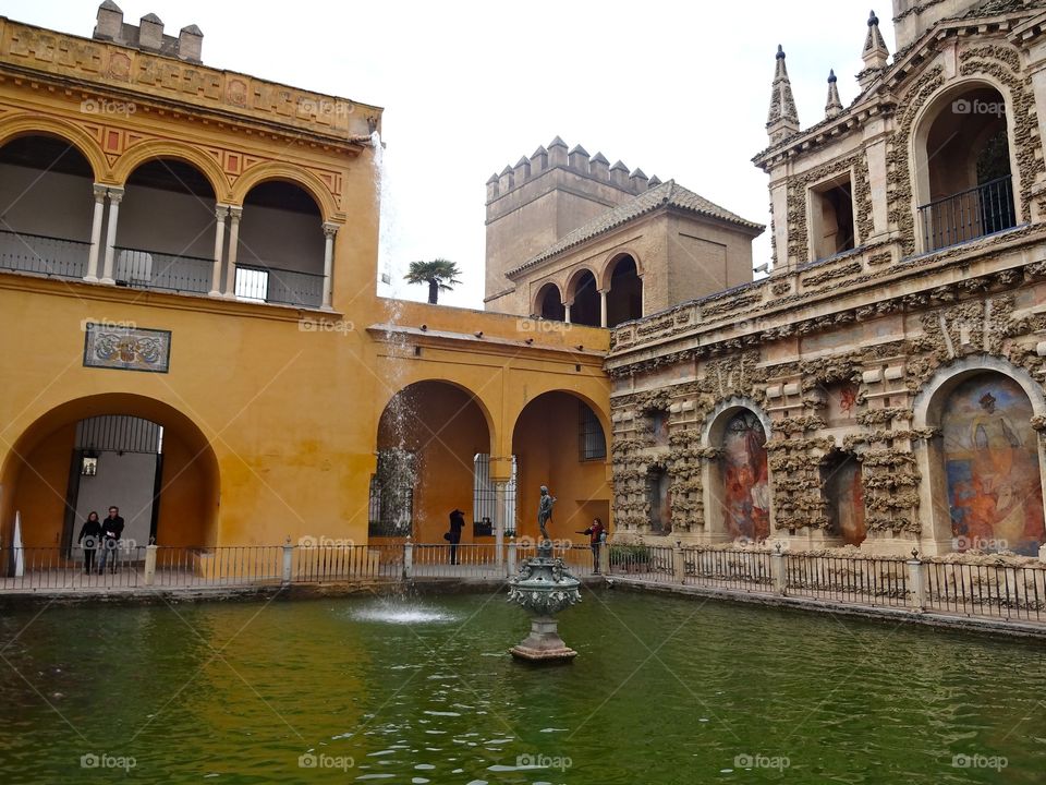 Alcázar in Sevilla, Spain