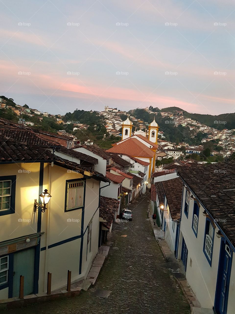 Street in Ouro Preto City