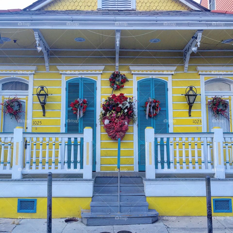 New Orleans. Getting lost in Nawlins' colors.