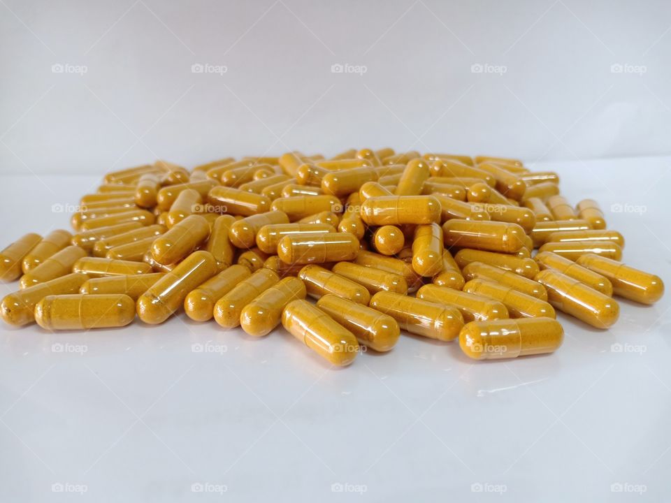 Turmeric, capsules