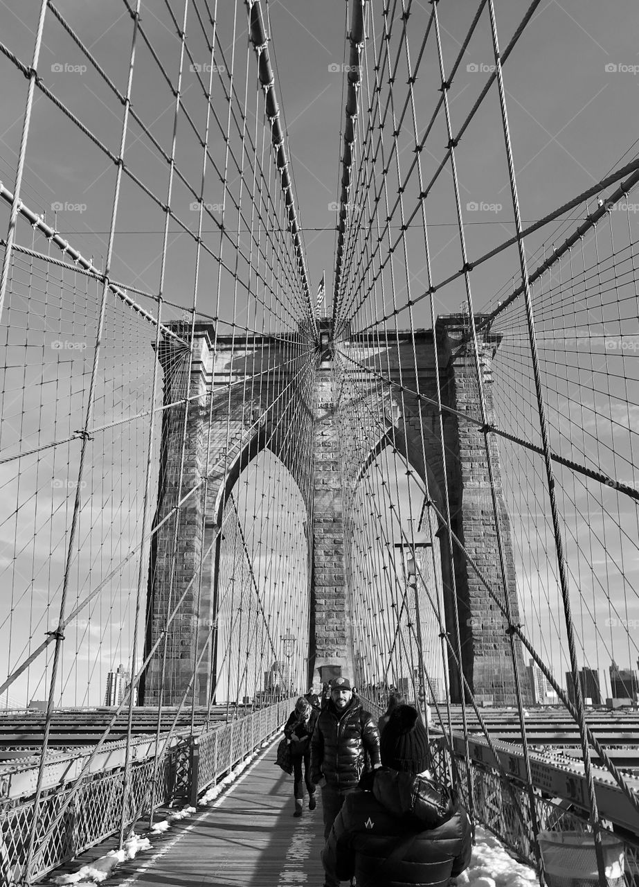 The amazing Brooklyn bridge