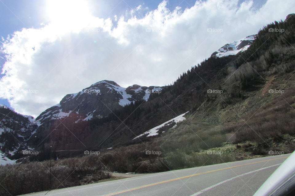 still snow on red mt. pass