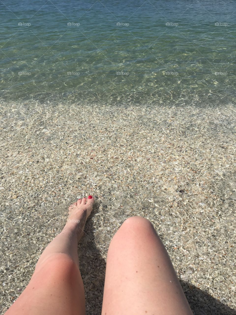 Toes in the water