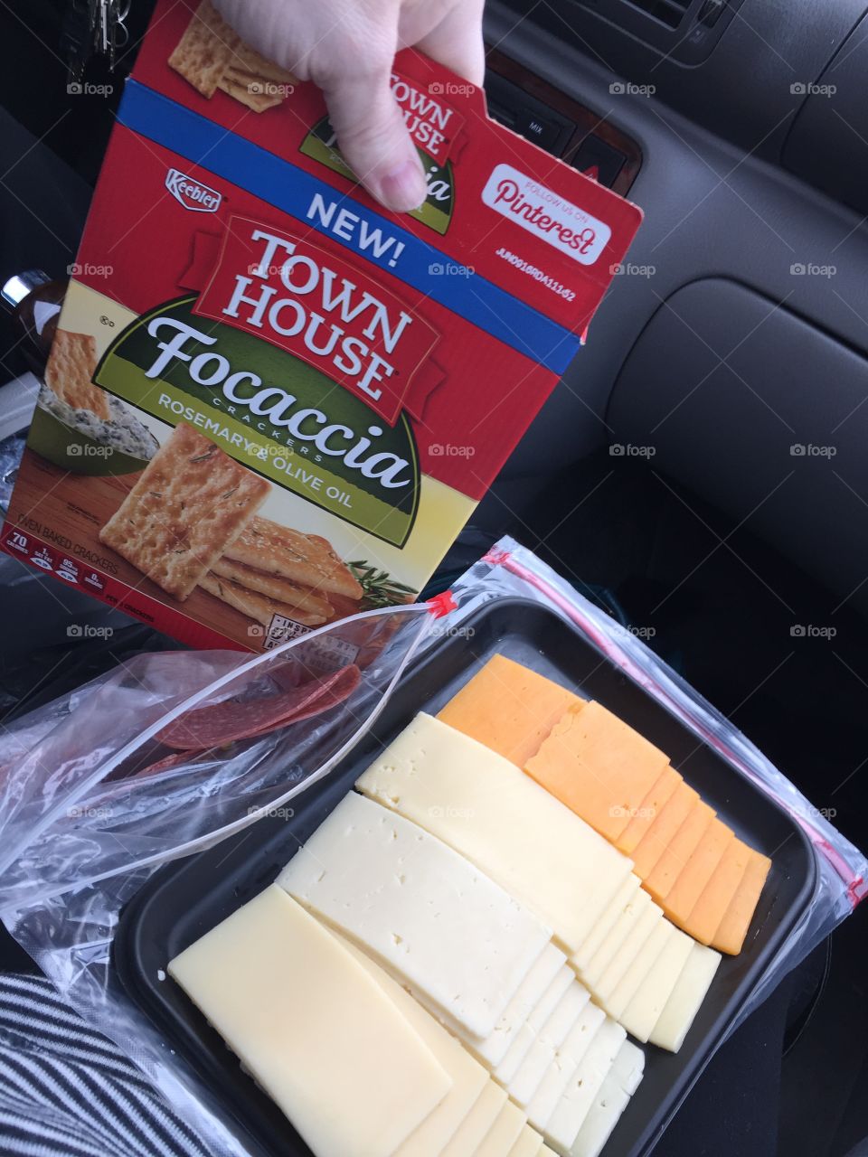 Car traveling food
