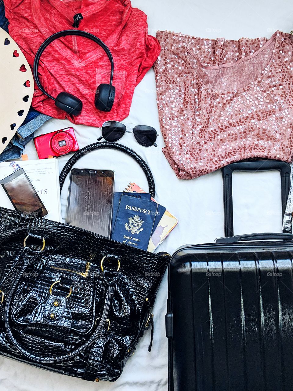 Suitcase for holiday