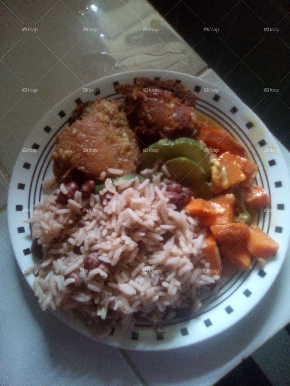 the most beautiful dishes in the world is rice and peas and vegetables that is a great idea from your holy family.