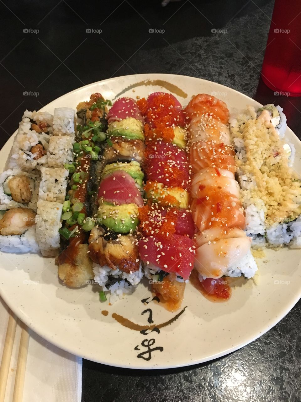 A sushi feast made beautifully delicious 