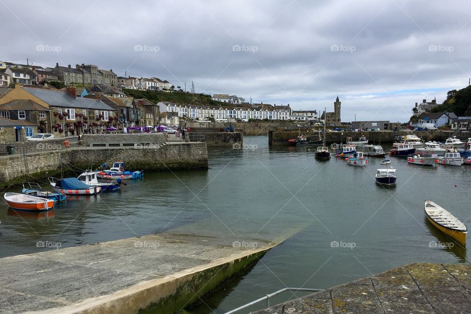Porthleven Fishing Port Cornwall