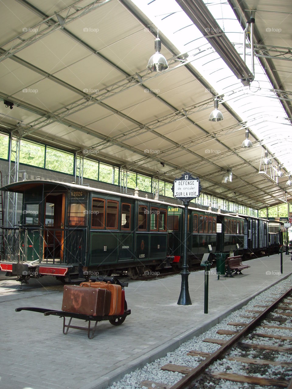 Old Train - Thuin - Belgium