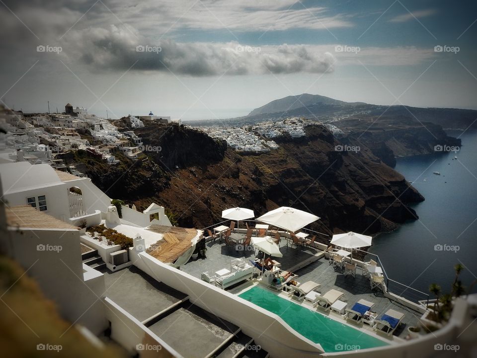 Santorini view