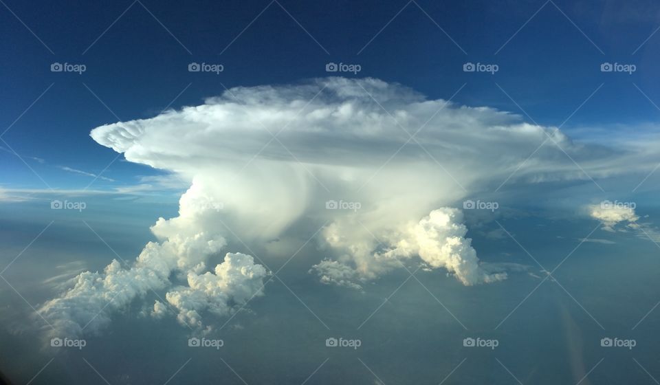 Storm clouds. Thunderstorm 