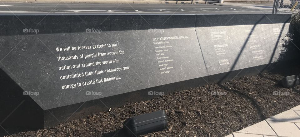 DC - Pentagon 911 Memorial 