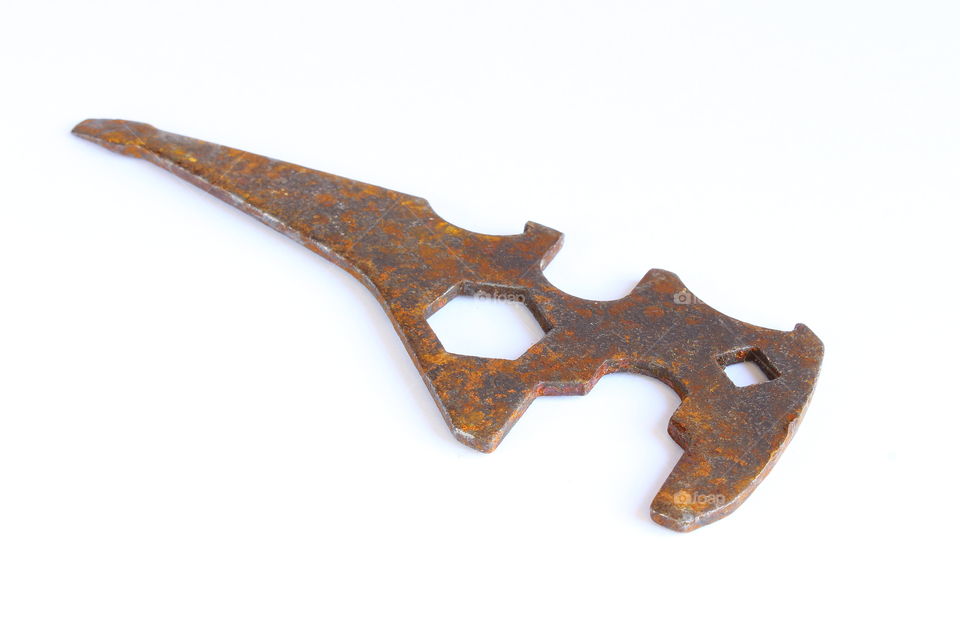 spanner rusted