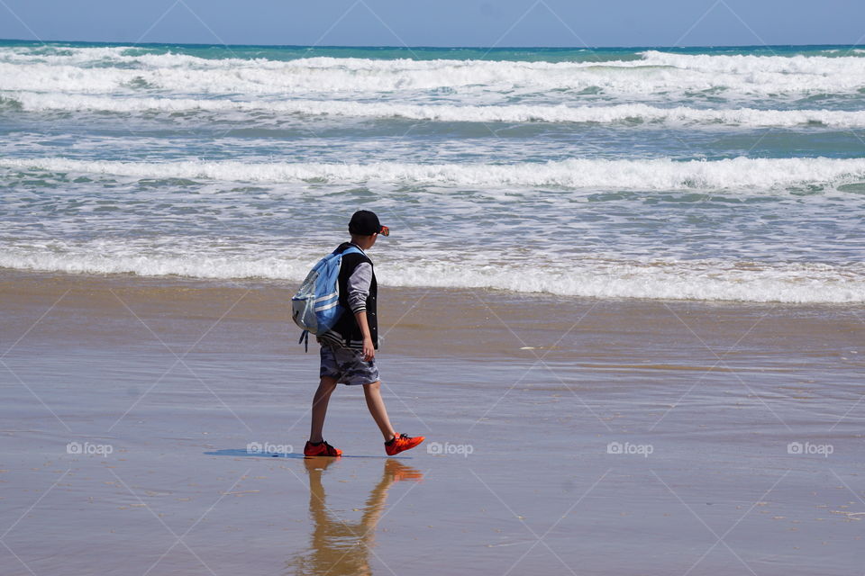 Stroll along the beach