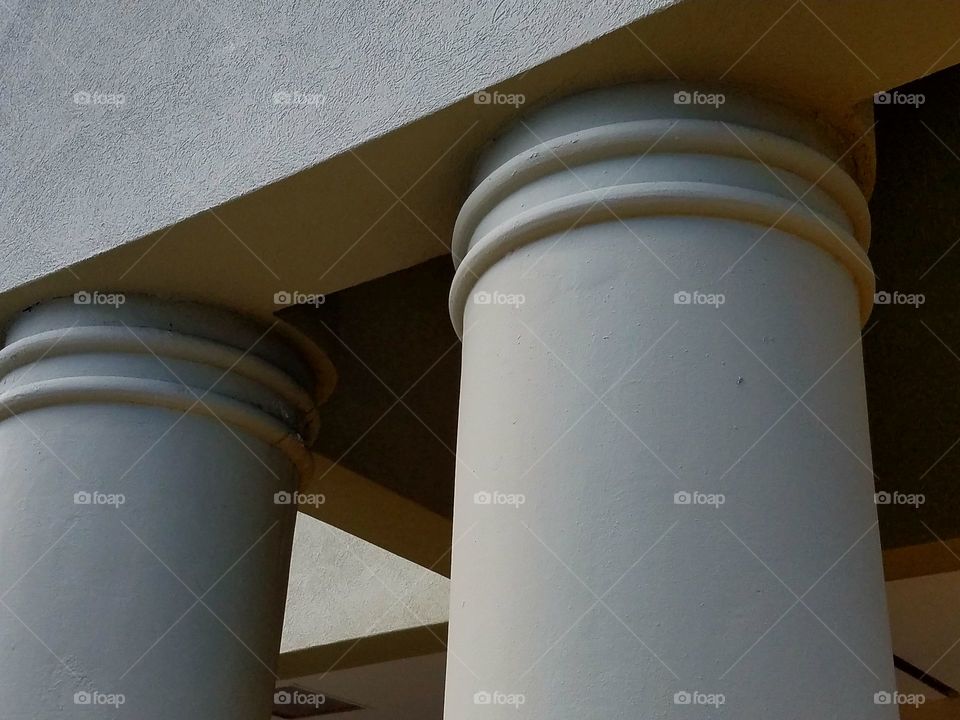 Large Cement Columes