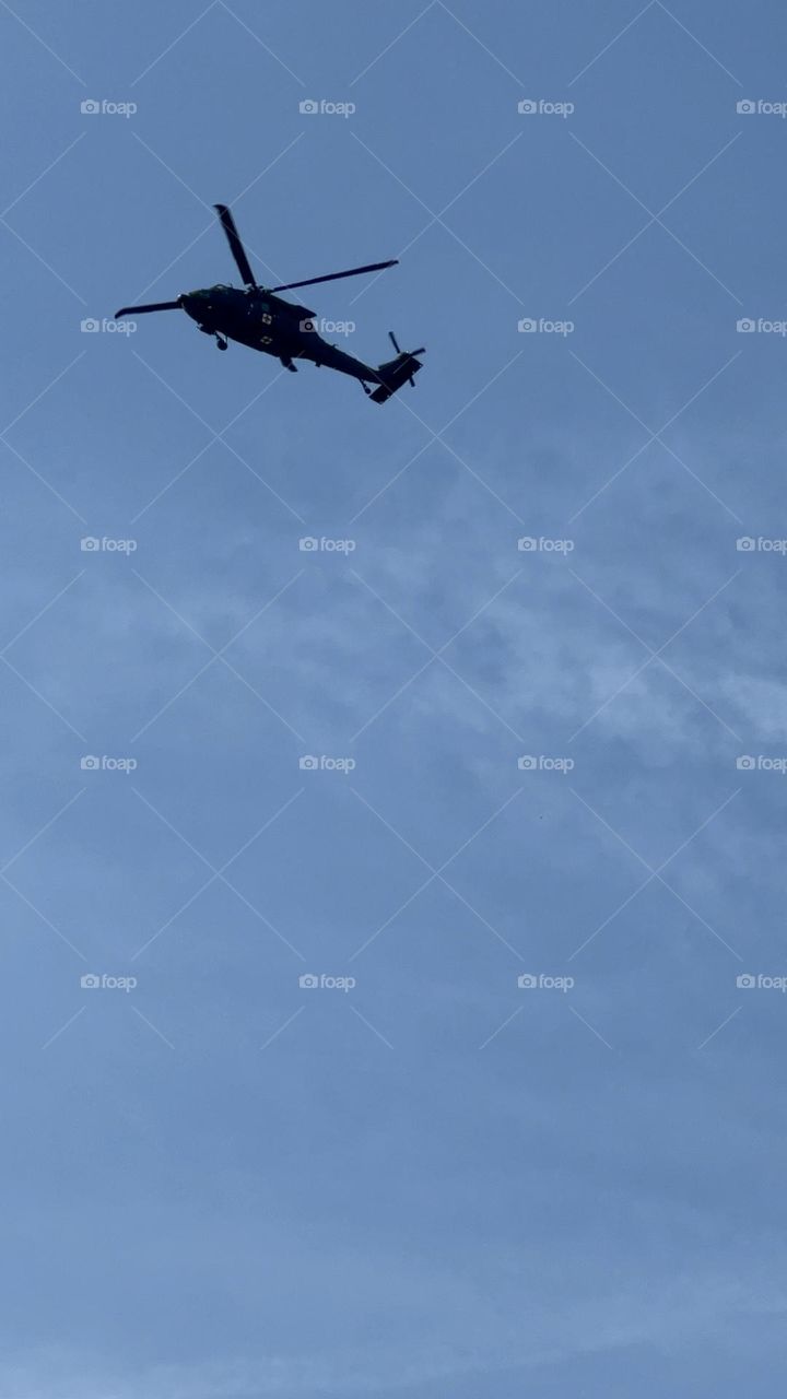 Black hawk helicopter 