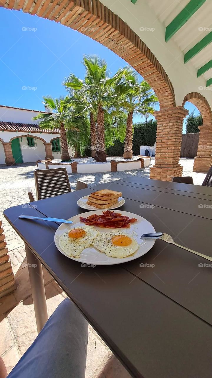 First lunch in Andalusia 2022