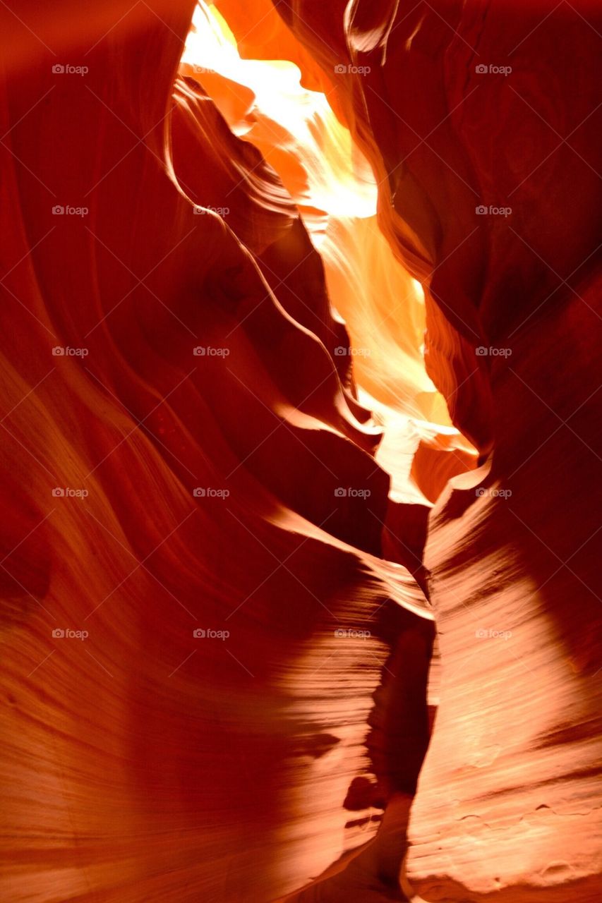 Hiking in Antelope Canyon