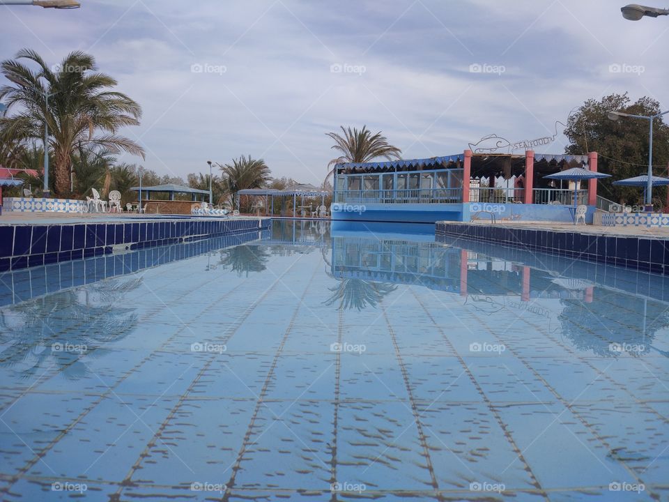 Swimming Pool, Water, Dug Out Pool, Travel, Hotel