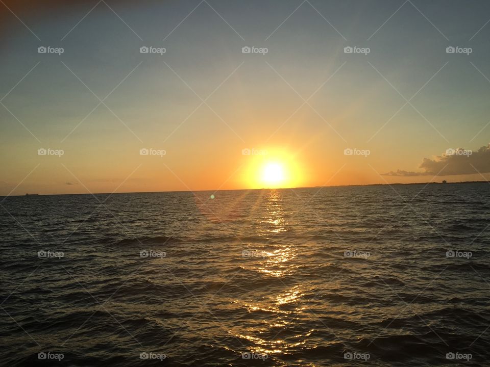 bahamas sunset