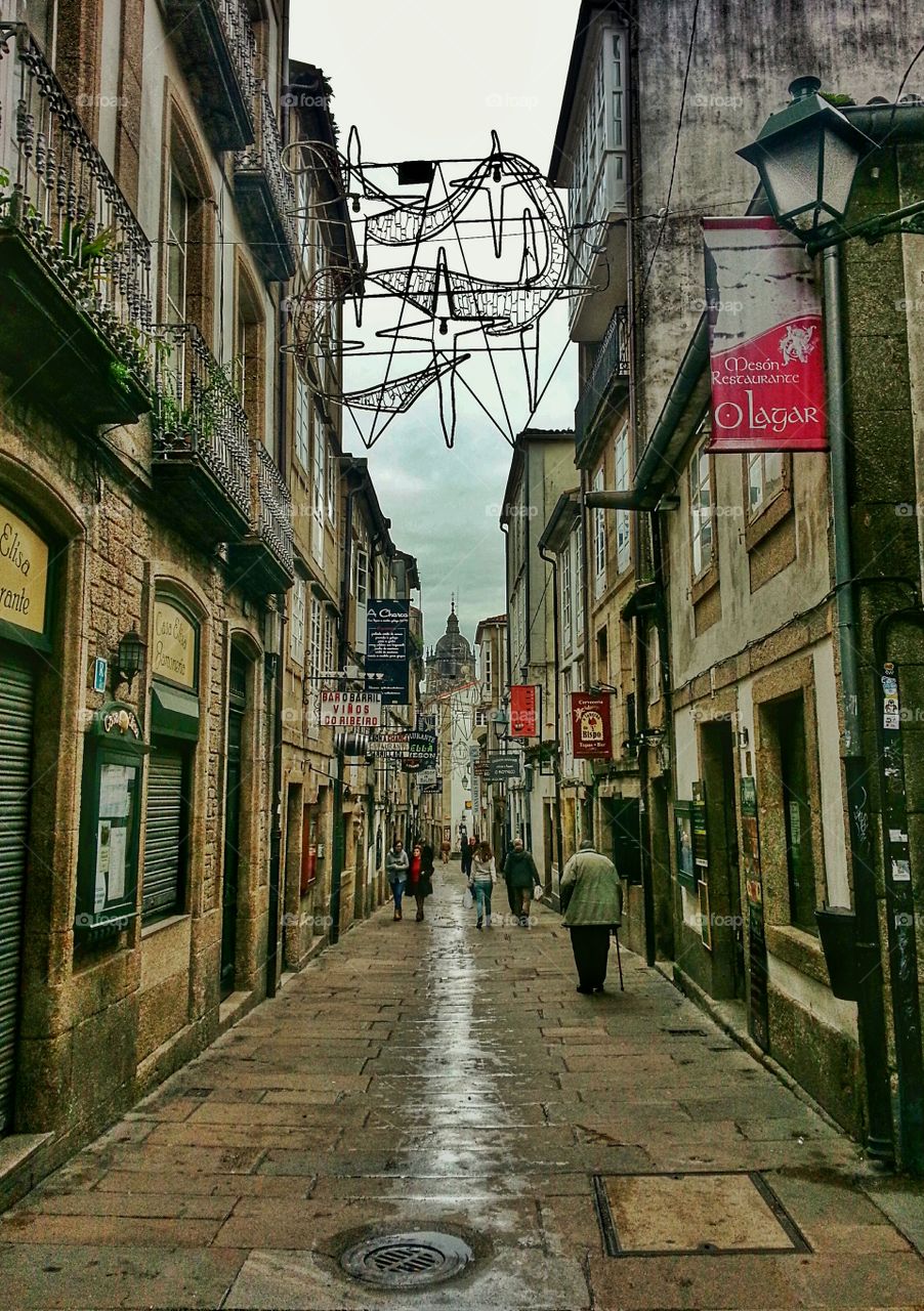 Rúa do Franco. Rúa do Franco, Santiago de Compostela