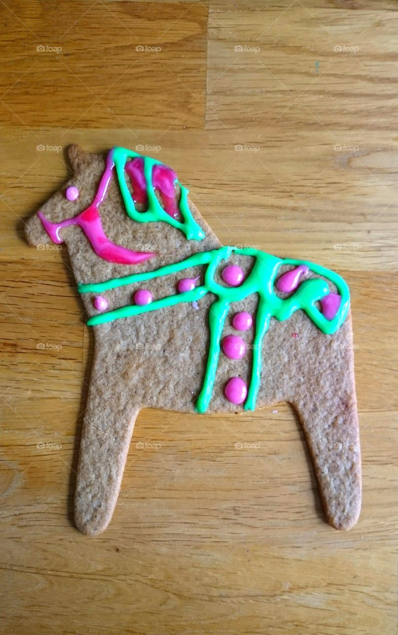 Gingerbread horse