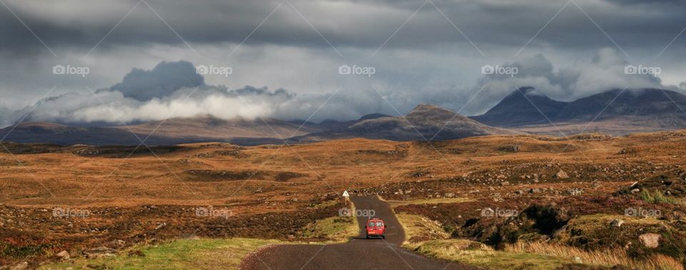 Landscape view of road