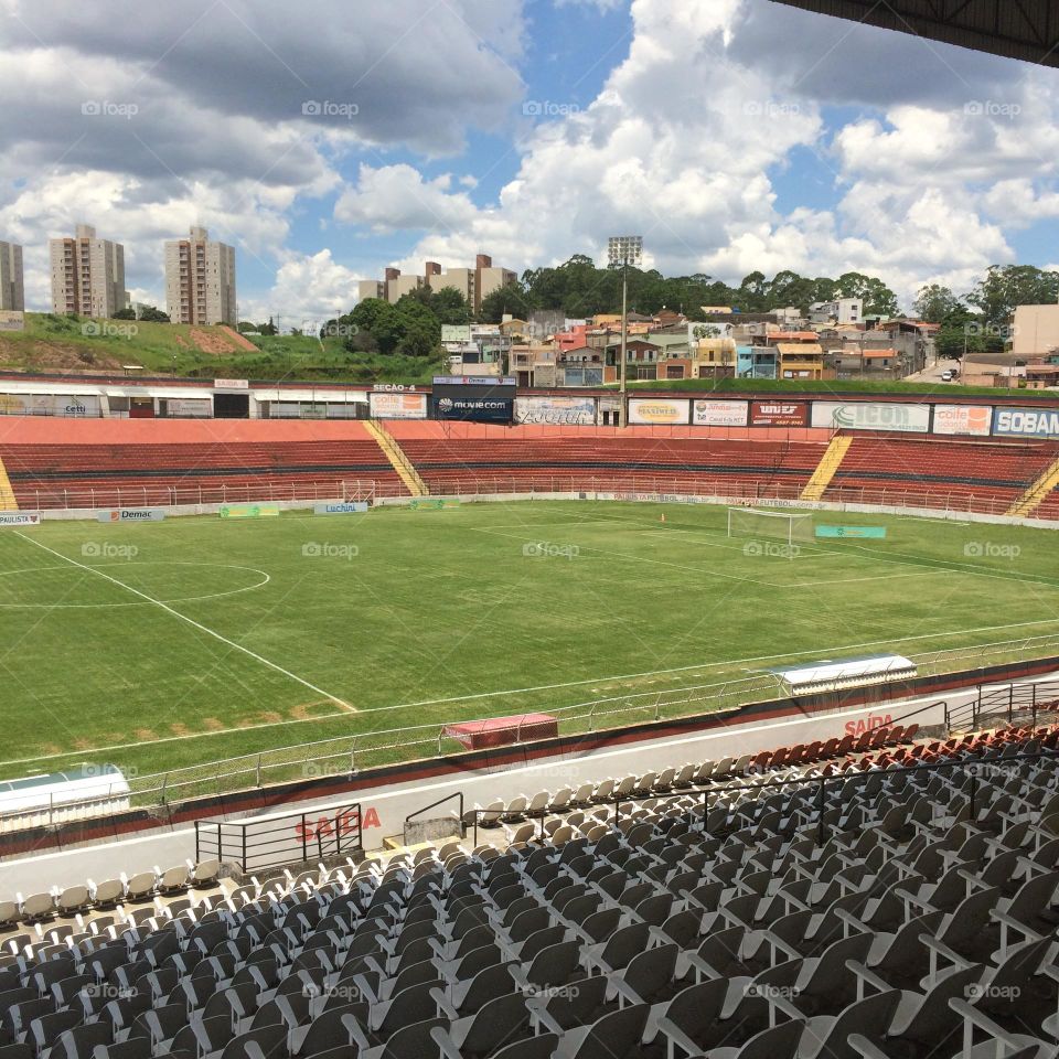 🇺🇸 Here: Dr Jayme Cintra stadium - the arena of Paulista Futebol Clube (Brazil) / 🇧🇷 Aqui: estádio Jayme Cintra, a arena do Paulista Futebol Clube (Jundiaí- SP).