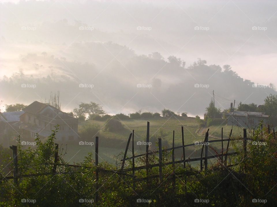 Dawn. Nepal