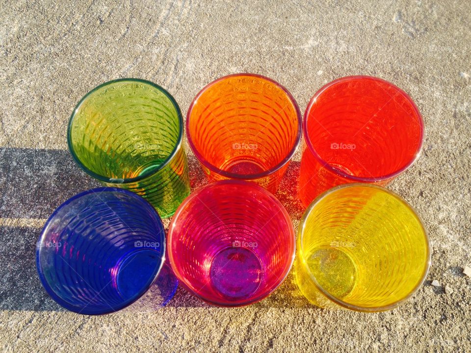Rainbow glasses 