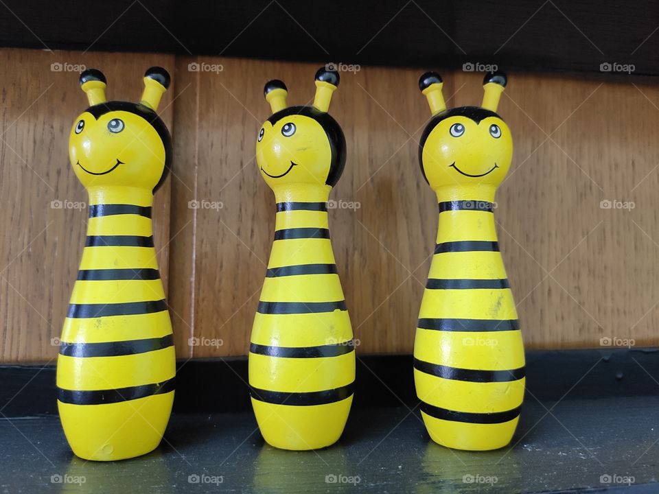 Bee statues